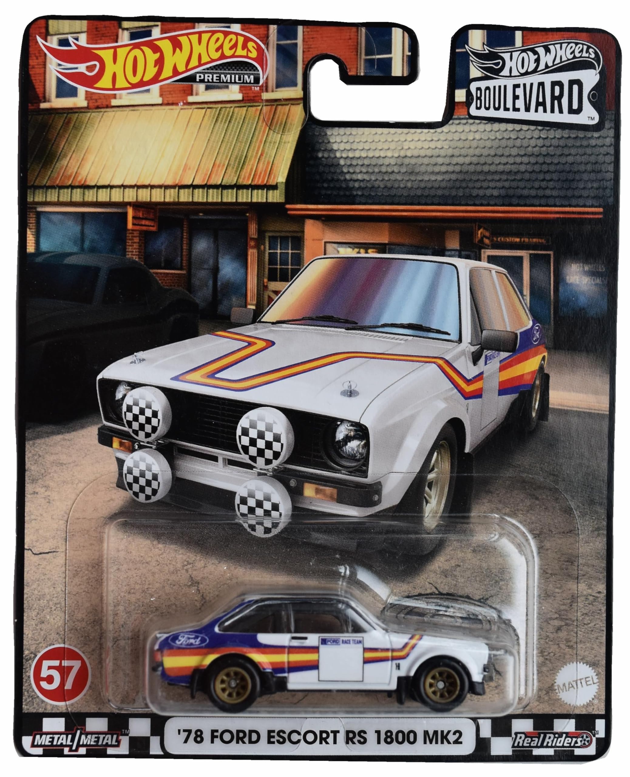 Amazon.com: Hot Wheels '78 Ford Escort RS 1800 MK2, Boulevard